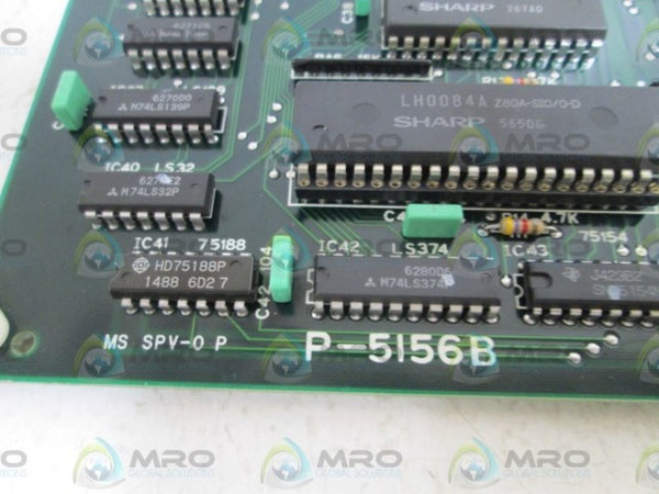 ISHIDA CPU BOARD P-5156B NSNP