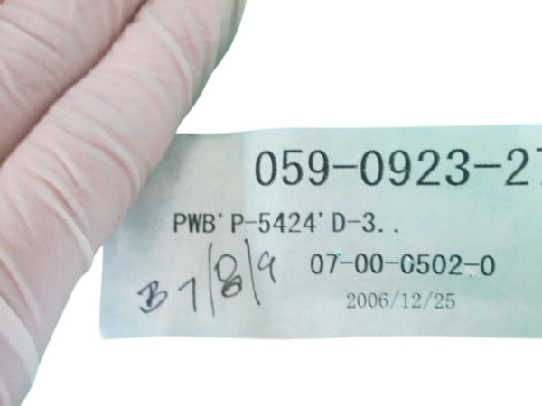 ISHIDA PC CIRCUIT BOARD ASSEMBLY P-5424D-3 NSNP