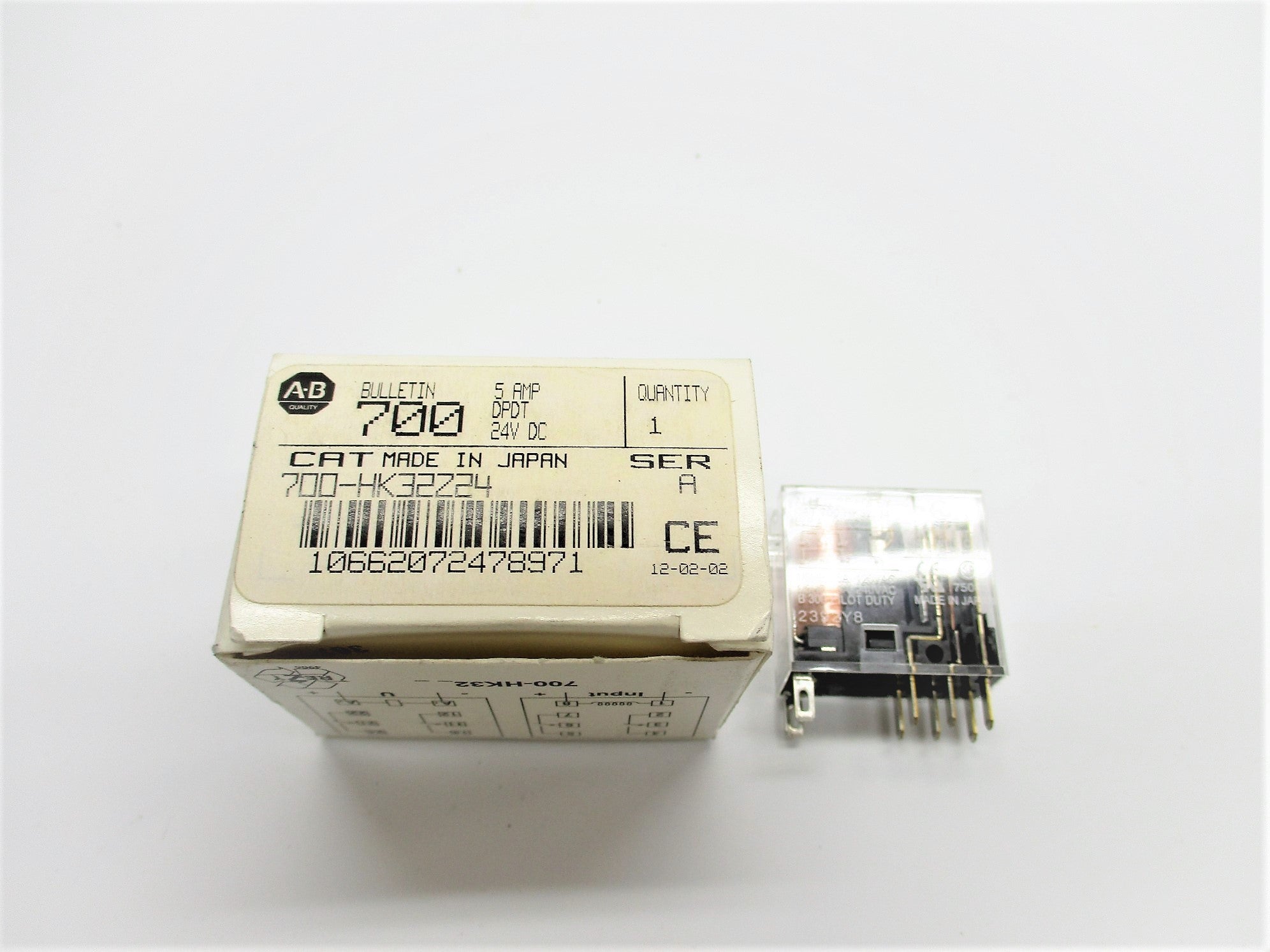 INDUSTRIAL SPARE PART 700-HK32Z24 SER. A 24VDC 5A (WH) NSMP