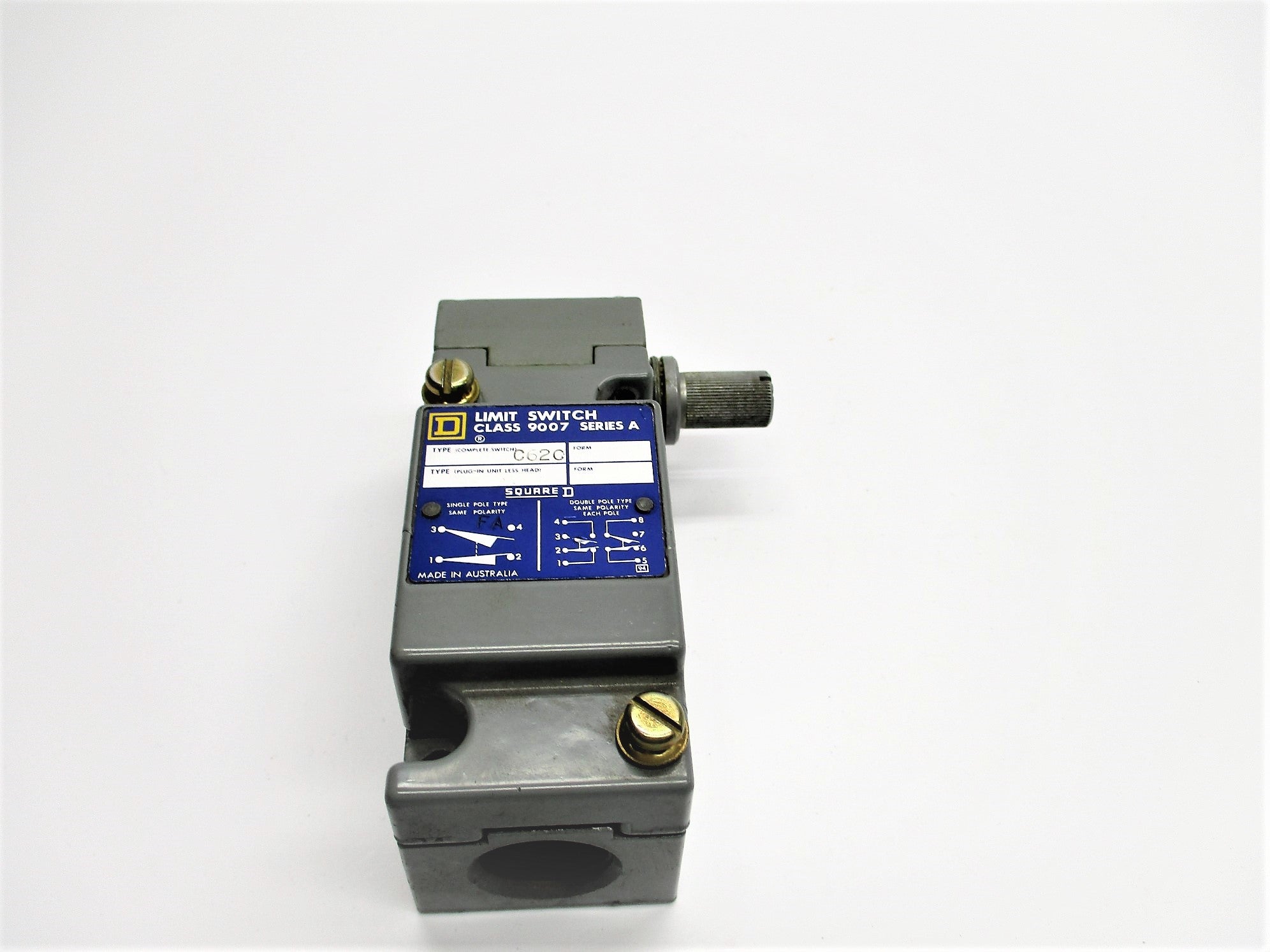 SQUARE D 9007-C62C SER. A UNMP
