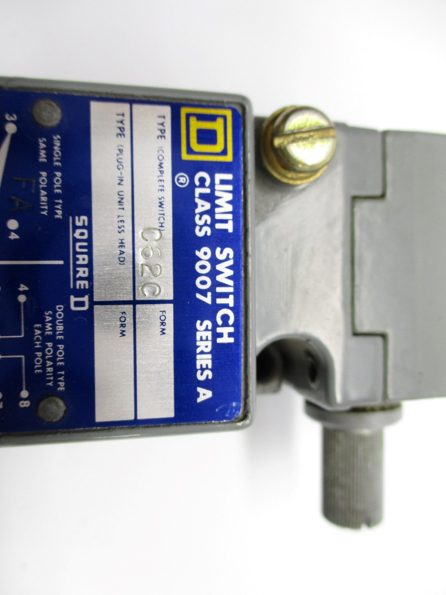 SQUARE D 9007-C62C SER. A UNMP