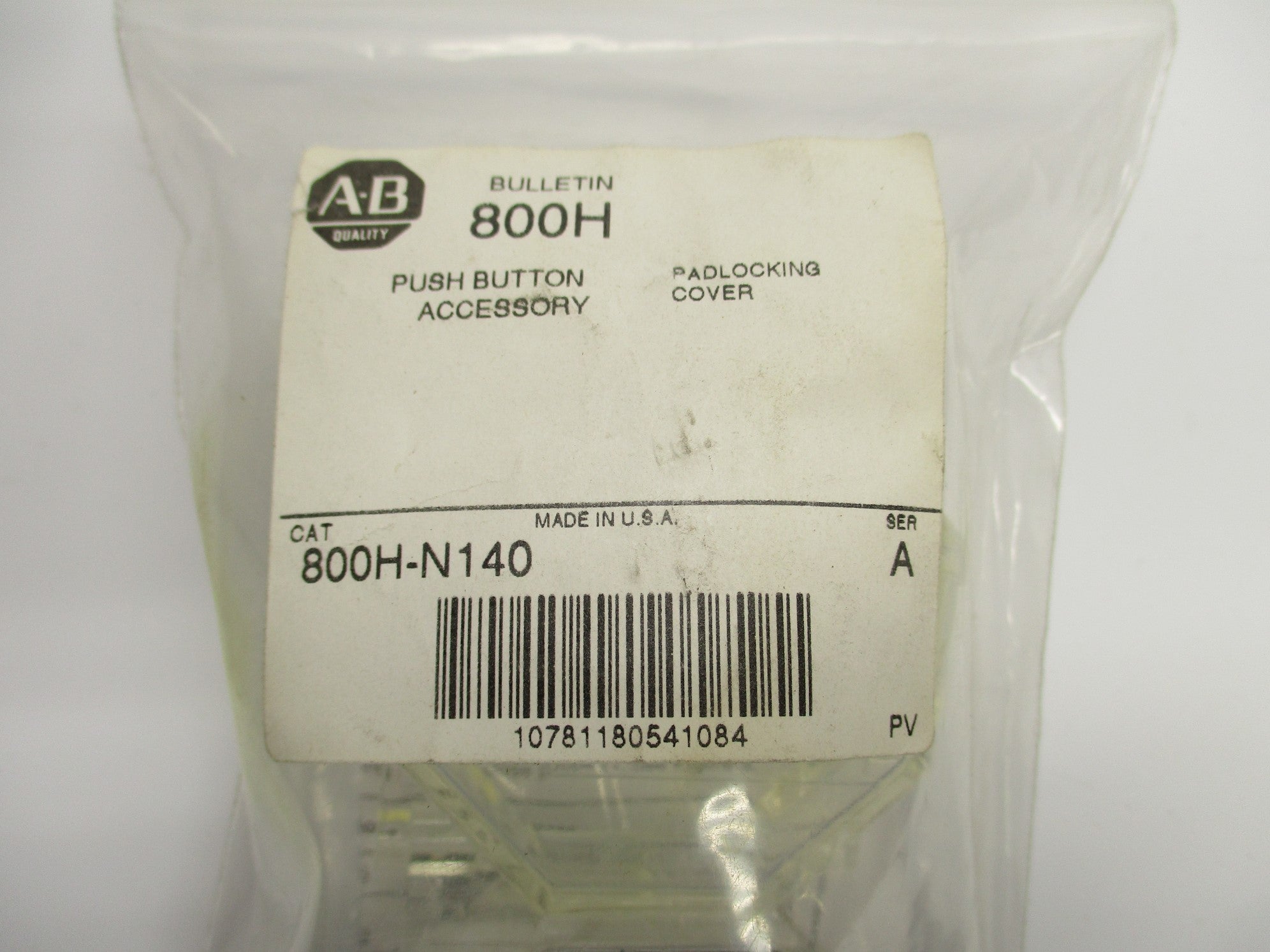 ALLEN BRADLEY 800H-N140 SER. A NSMP