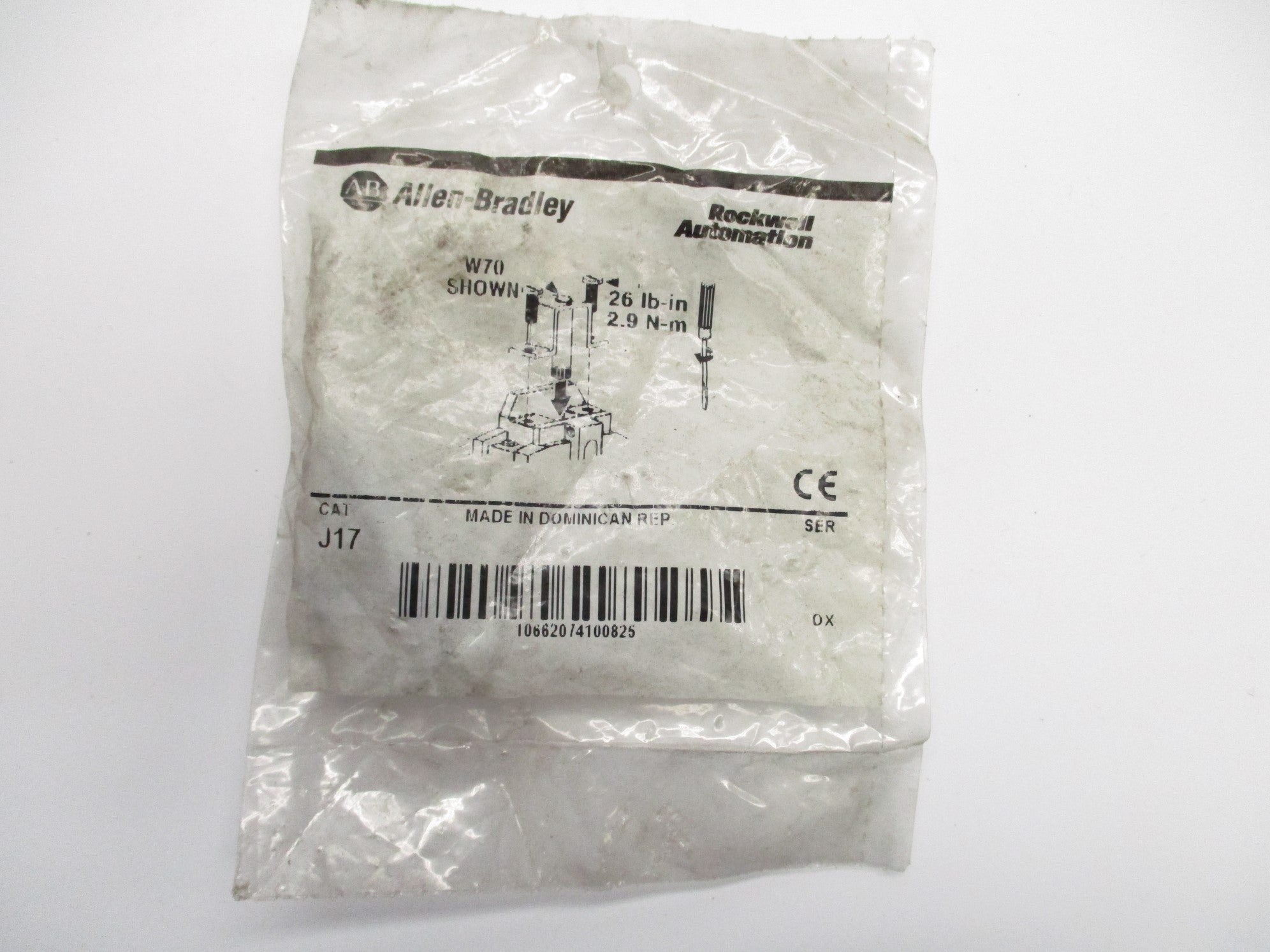 INDUSTRIAL SPARE PART J17 (WH) NSMP