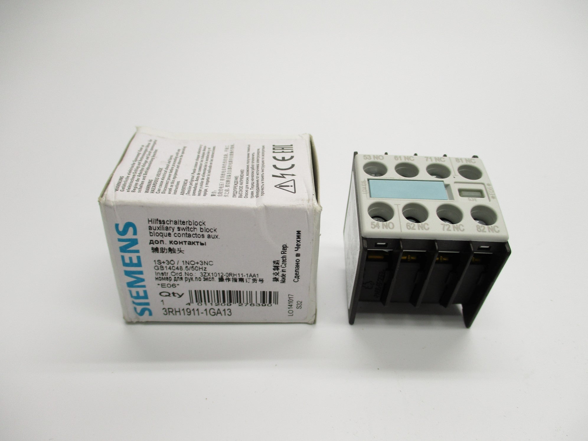 SIEMENS 3RH1911-1GA13 NSMP