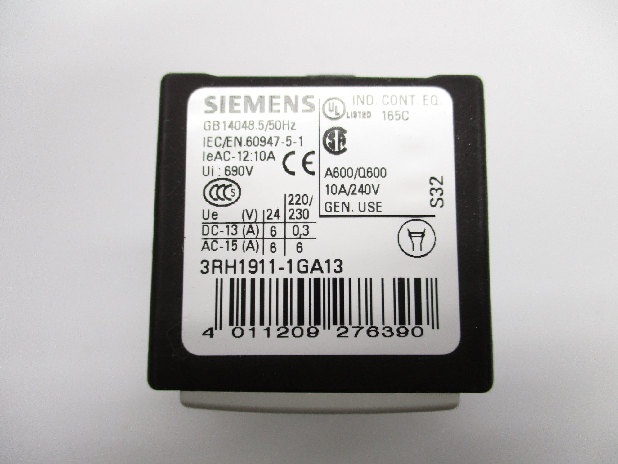 SIEMENS 3RH1911-1GA13 NSMP