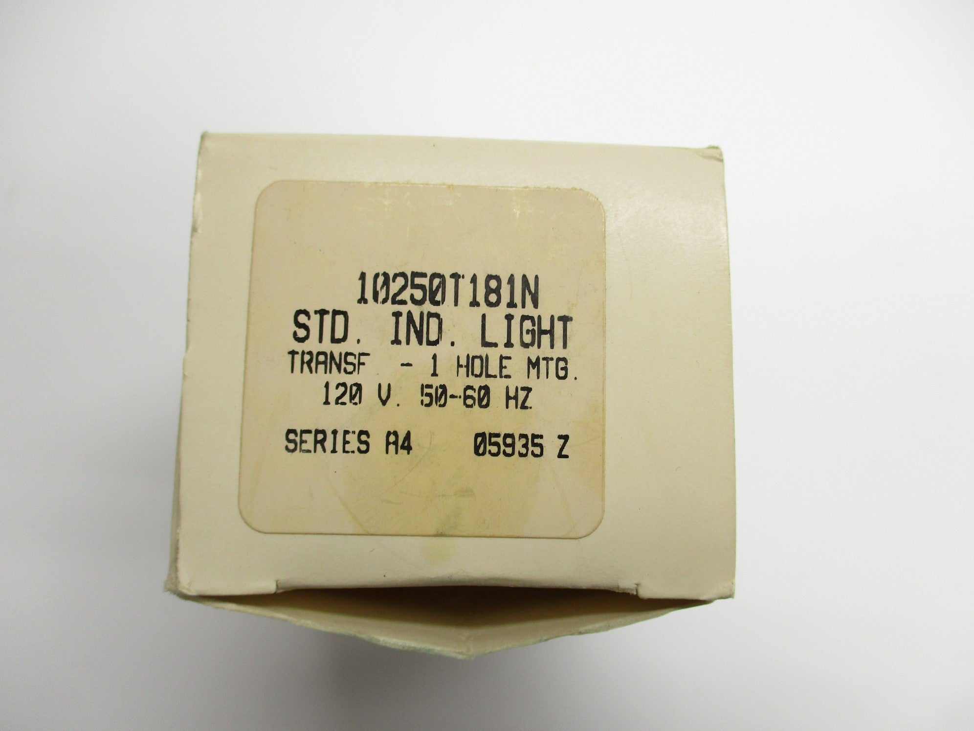 CUTLER HAMMER 10250T181N SER. A4 120VAC NSMP