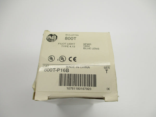 ALLEN BRADLEY 800T-P16B SER. T (WH) NSMP