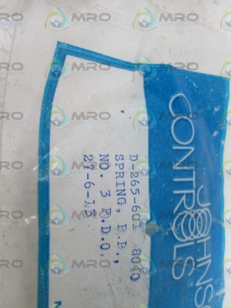 JOHNSON CONTROLS D-265-601 NSMP