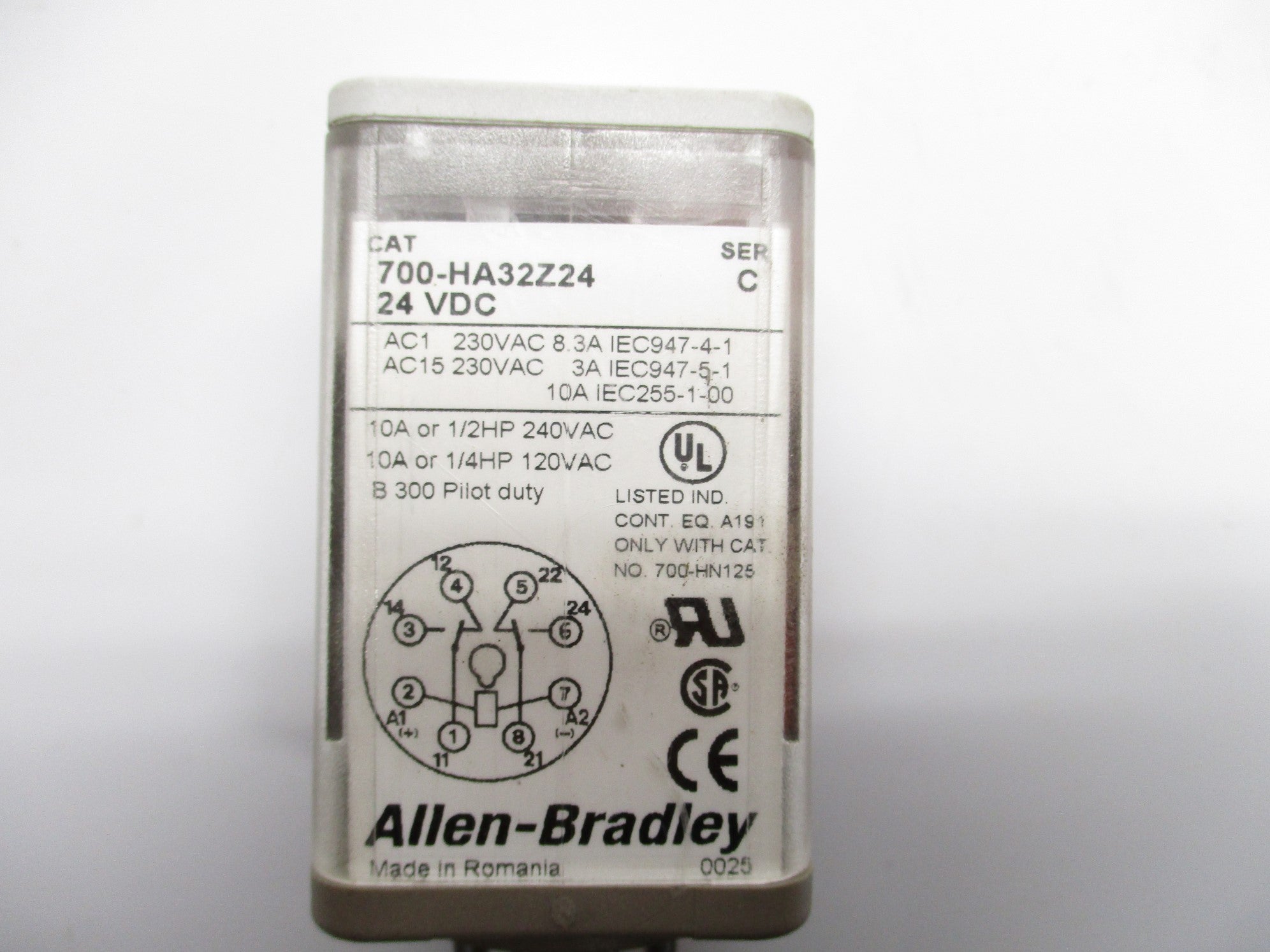 INDUSTRIAL SPARE PART 700-HA32Z24 SER. C 24VDC 10A UNMP