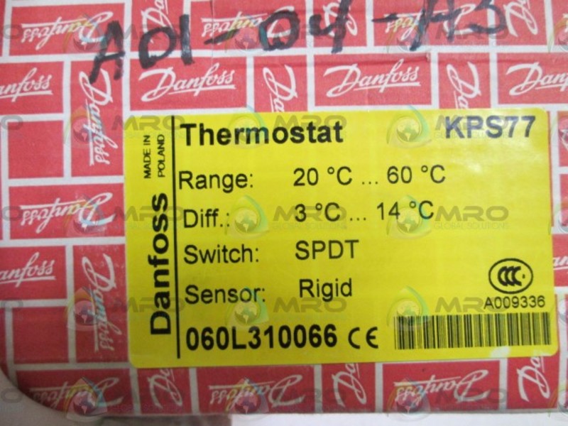 DANFOSS KPS77 THERMOSTAT  NSMP