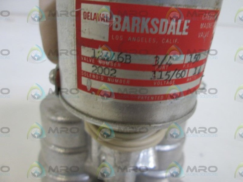 BARKSDALE VALVE 3/4" 12446B  NSNP
