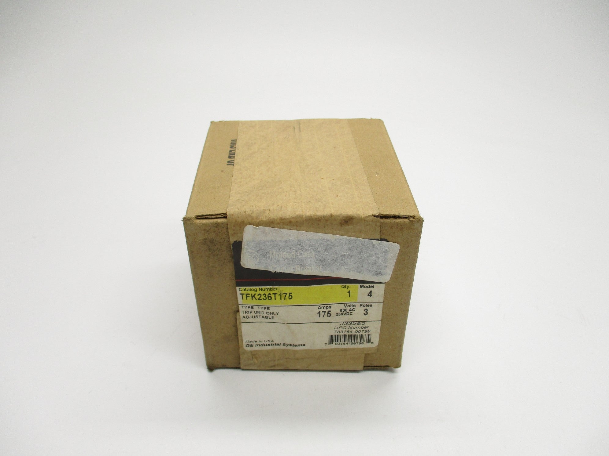 GENERAL ELECTRIC TFK236T175 600VAC 175A NSFS