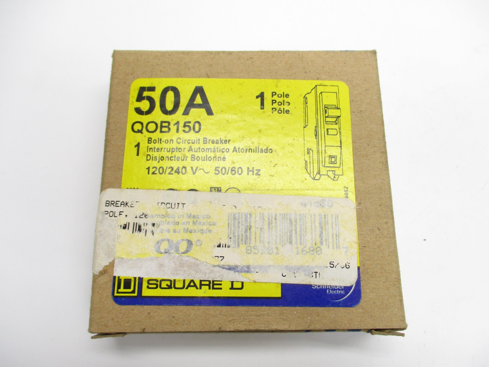 SQUARE D QOB150 120/240V 50A NSMP