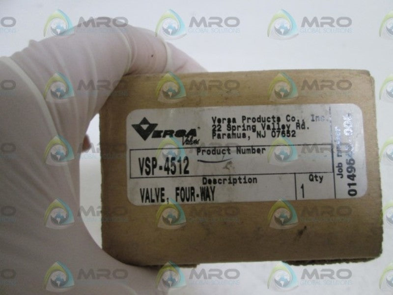VERSA VALVES  4-WAY VALVE VSP-4512 NSMP
