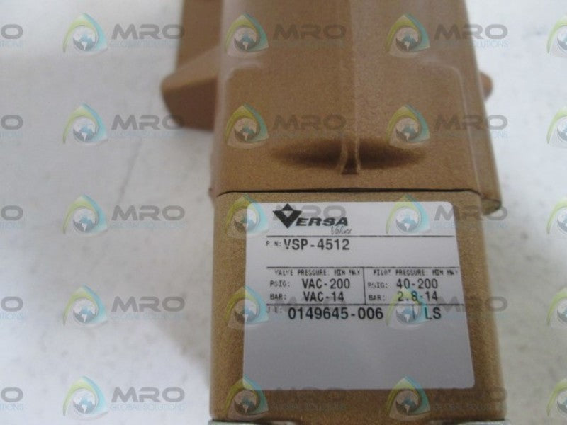 VERSA VALVES  4-WAY VALVE VSP-4512 NSMP