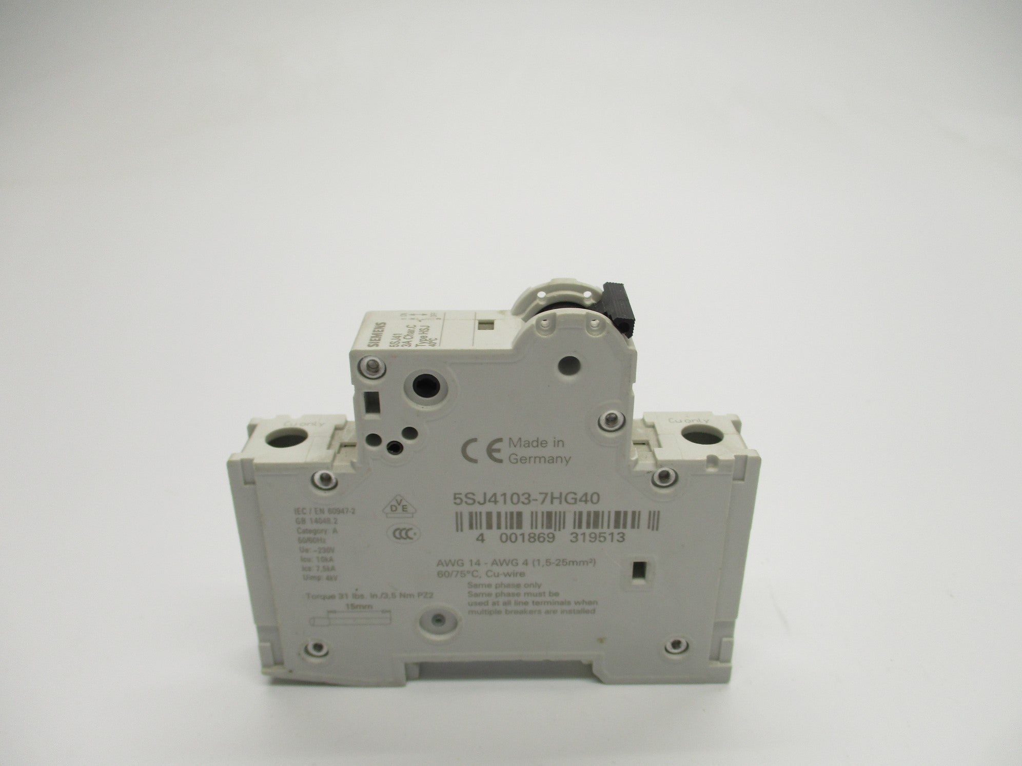 SIEMENS 5SJ4103-7HG40 3A 230V NSNP