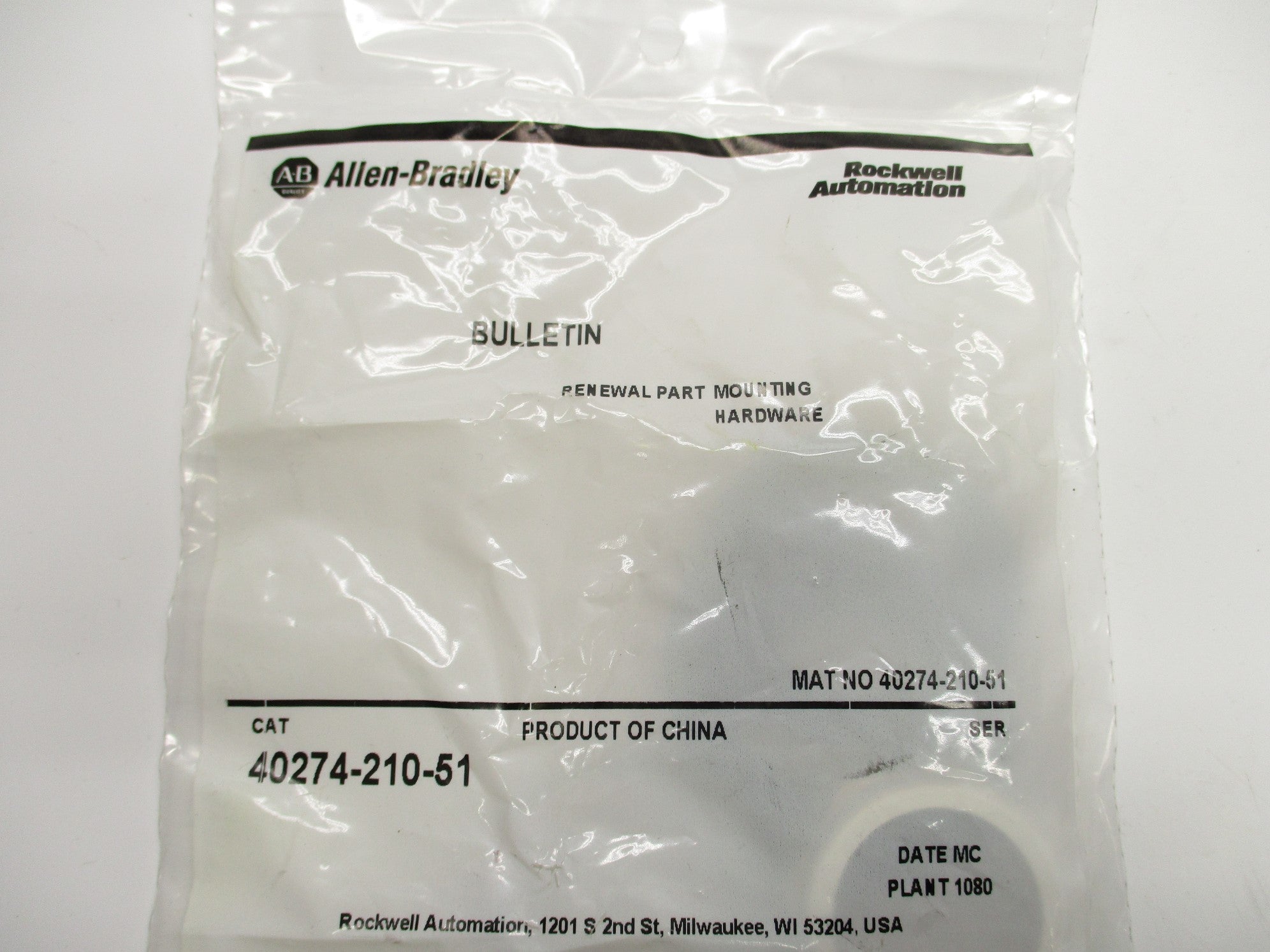 INDUSTRIAL SPARE PART 40274-210-51 NSMP