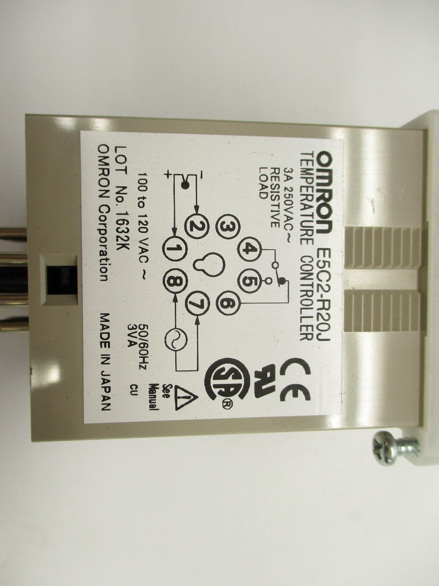 OMRON E5C2-R20J 100-120VAC 3A NSNP