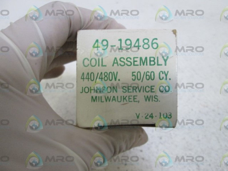 JOHNSON SERVICE CO. 49-19486 V24 COIL NSMP