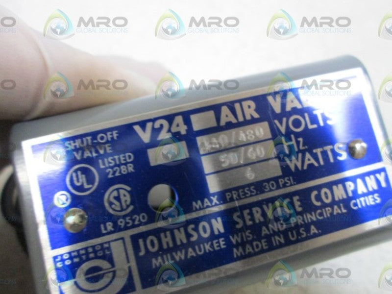 JOHNSON SERVICE CO. 49-19486 V24 COIL NSMP