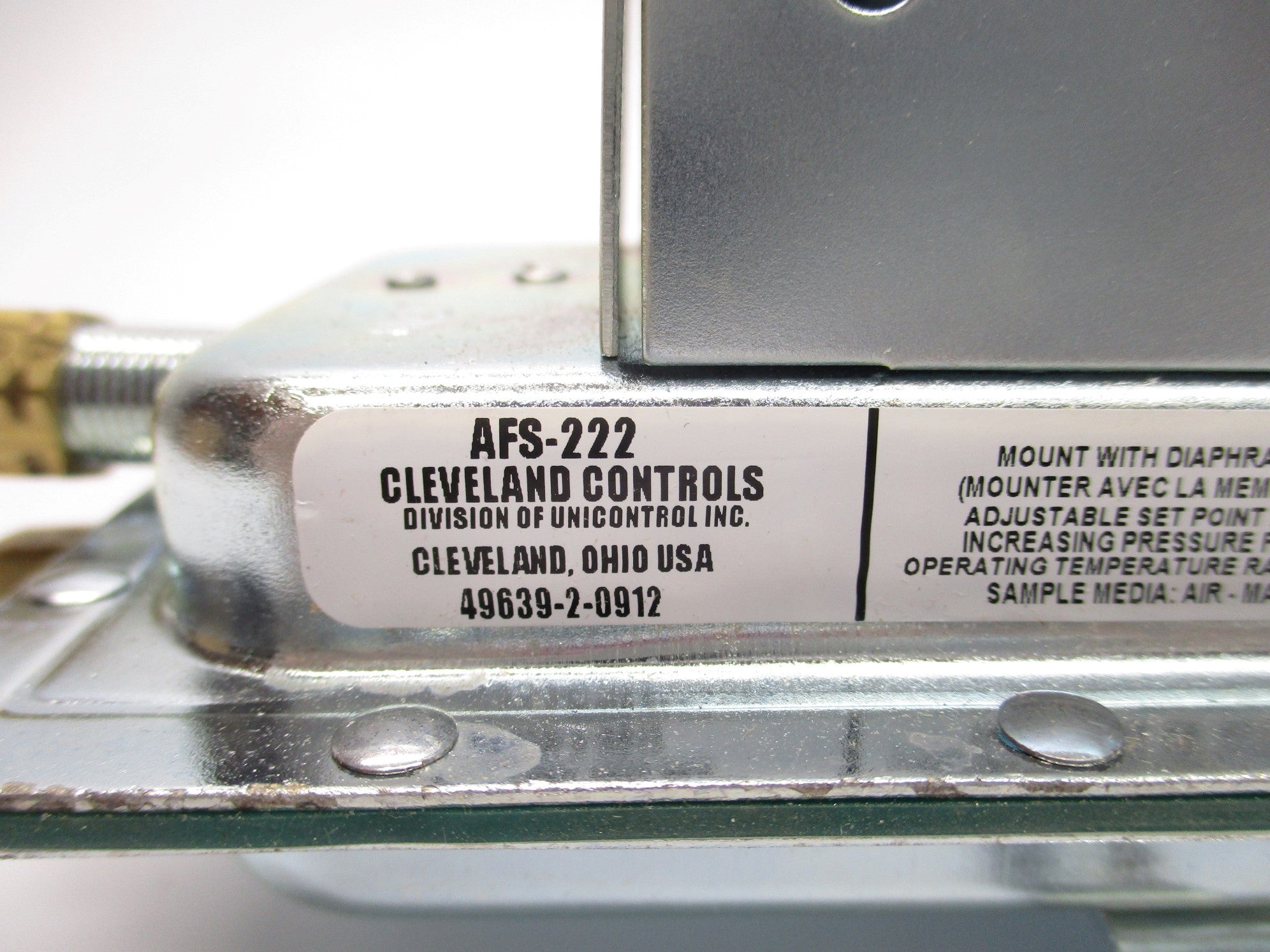 CLEVELAND CONTROLS AFS-222-139 NSMP