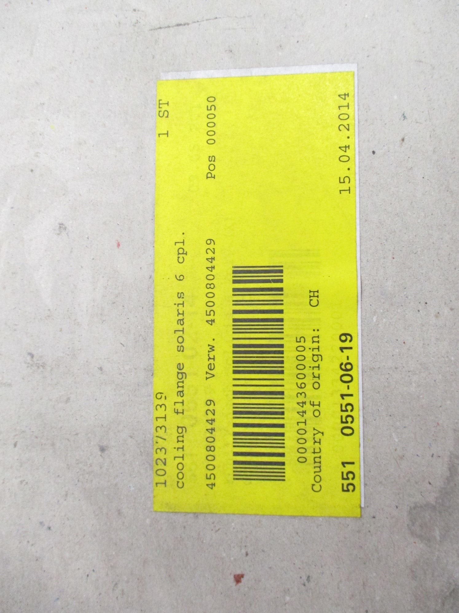 FLANGE 102373139 NSMP