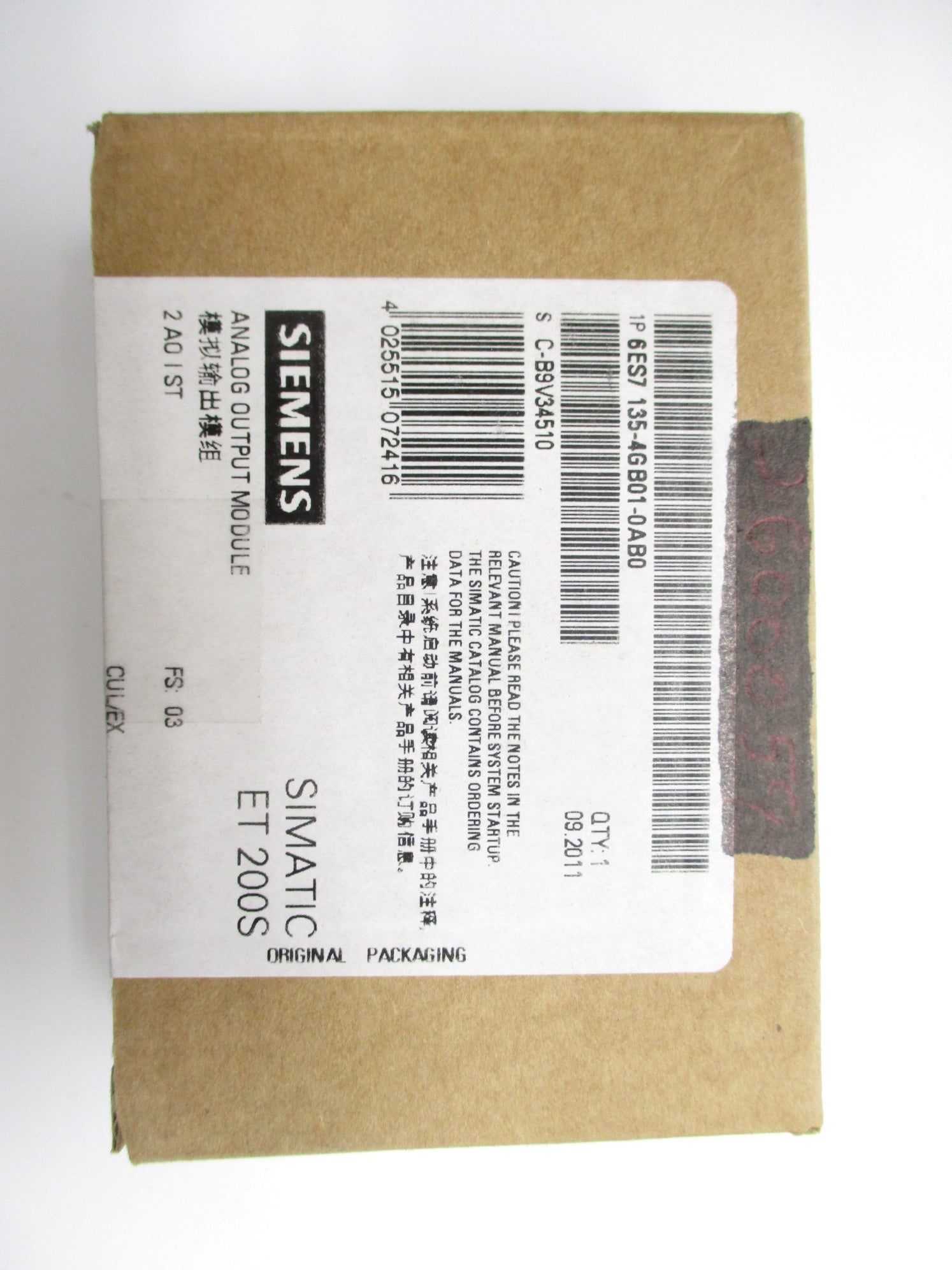 SIEMENS 6ES7135-4GB01-0AB0 NSMP