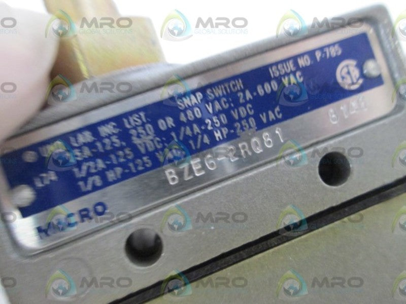 MICROSWITCH BZE6-2RQ81 (GREY) NSMP