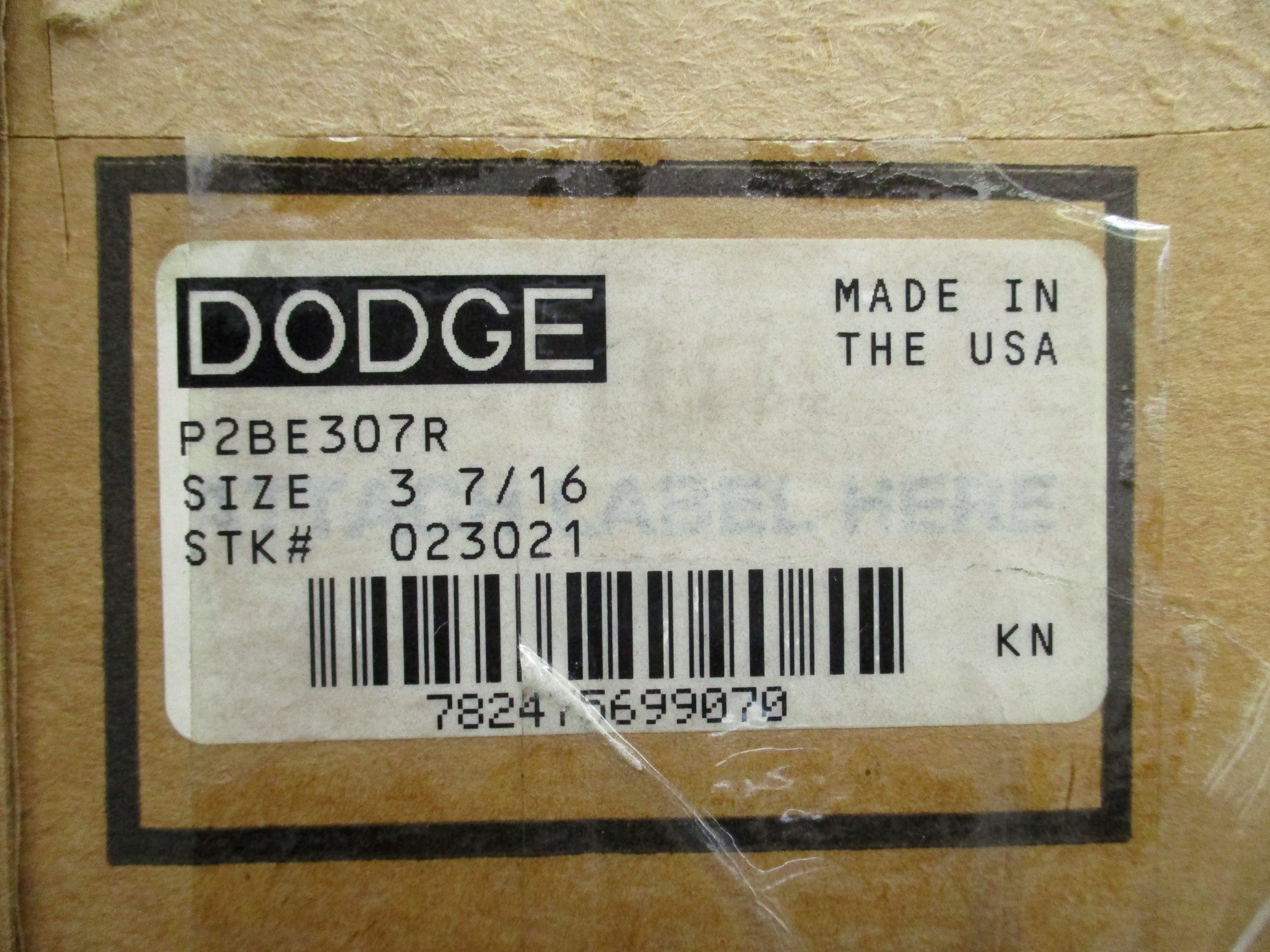DODGE P2BE307R 023021 NSMP