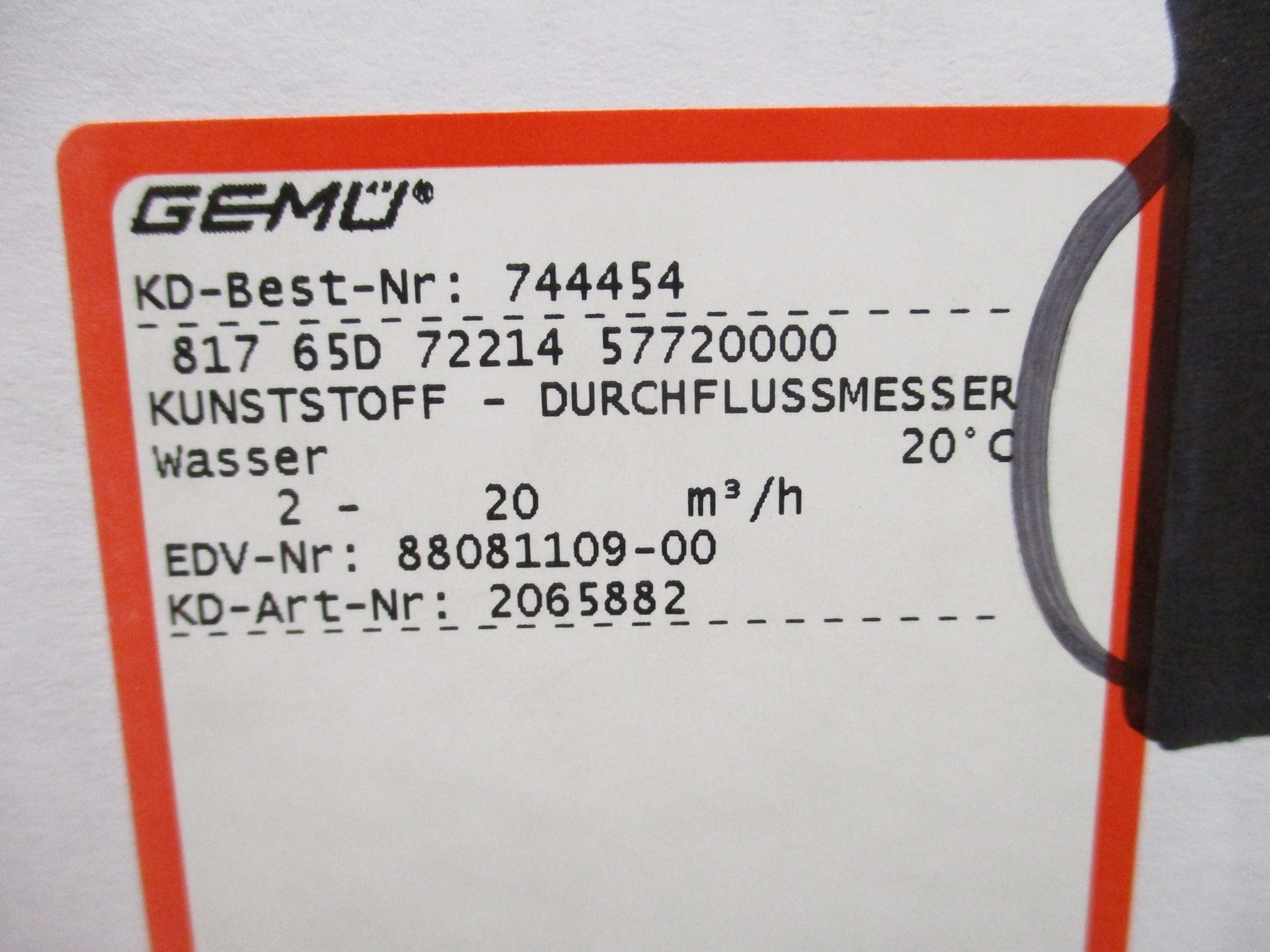 GEMU 744454 81765D7221457720000 NSMP