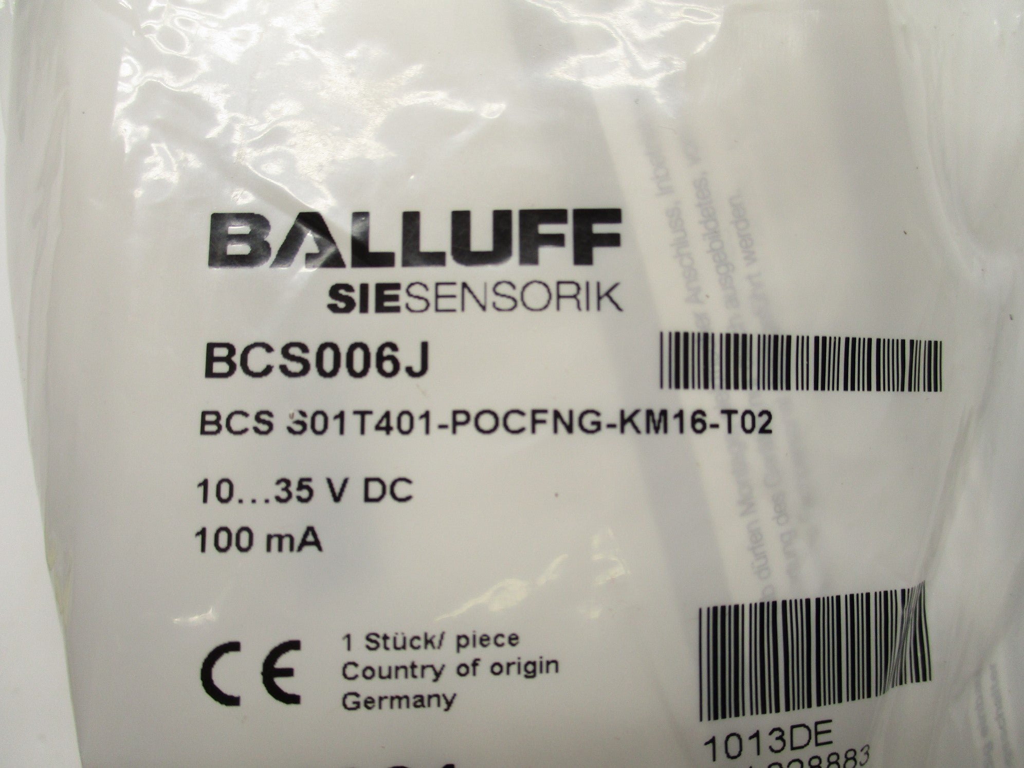 BALLUFF BCSS01T401-POCFNG-KM16-T02 NSMP