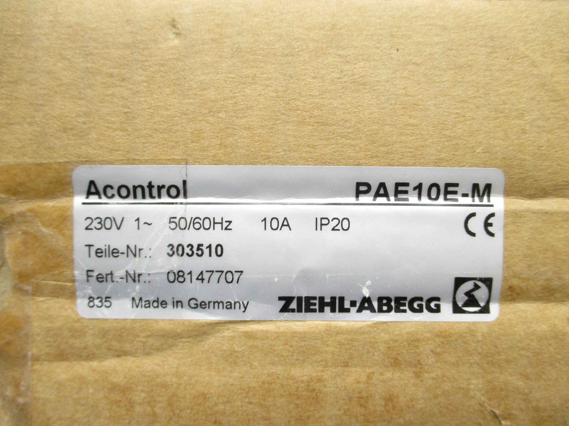 ZIEHL-ABEGG PAE10E-M NSMP