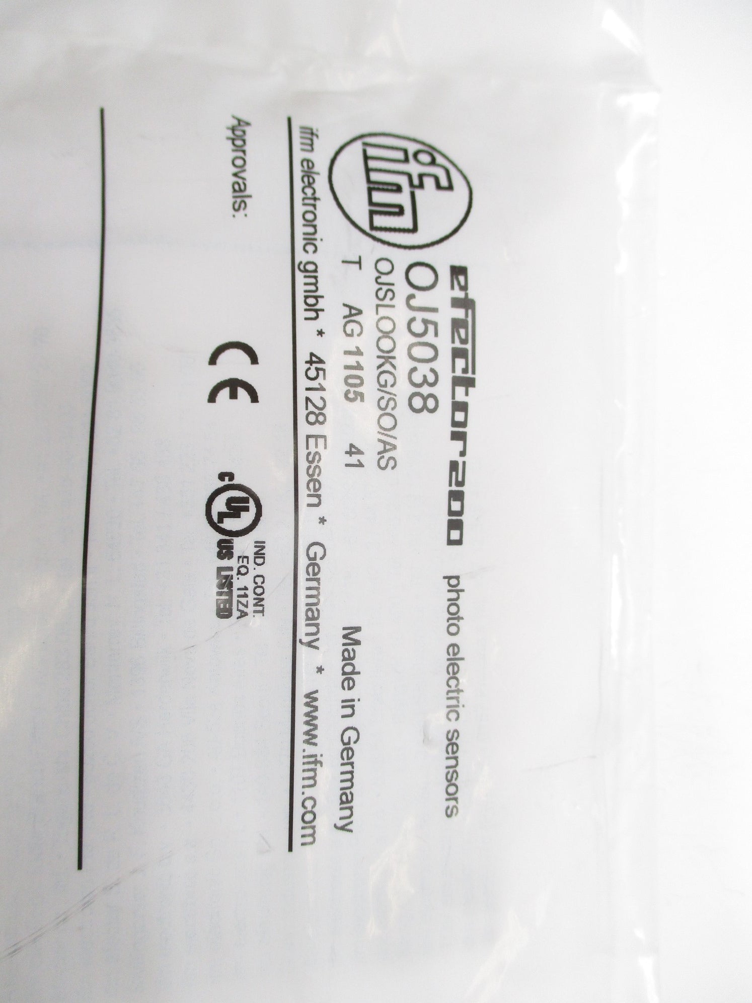 IFM EFECTOR OJ5038 NSMP