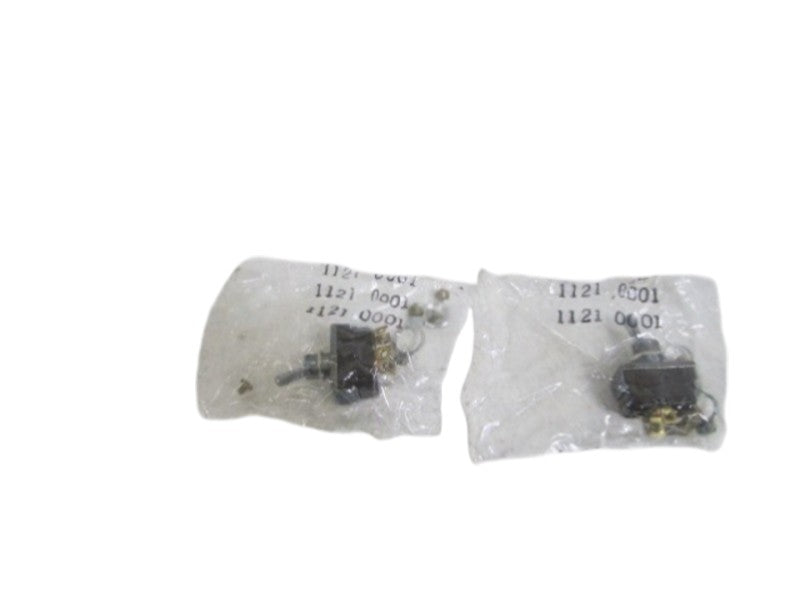 LOT OF 2 EMERSON TOGGLE SWITCH 1121-0001 NSMP