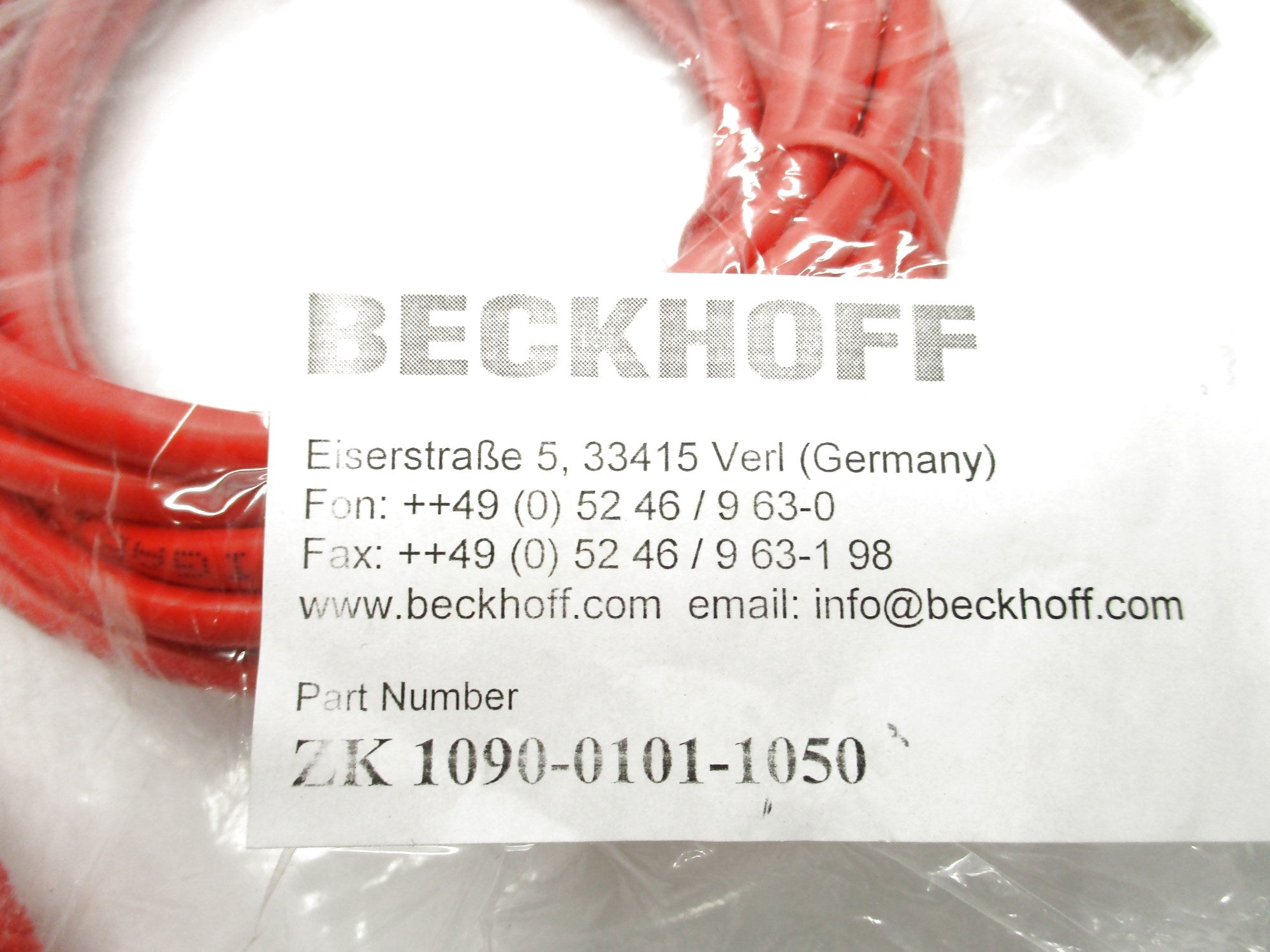 BECKHOFF ZK1090-0101-1050 NSMP