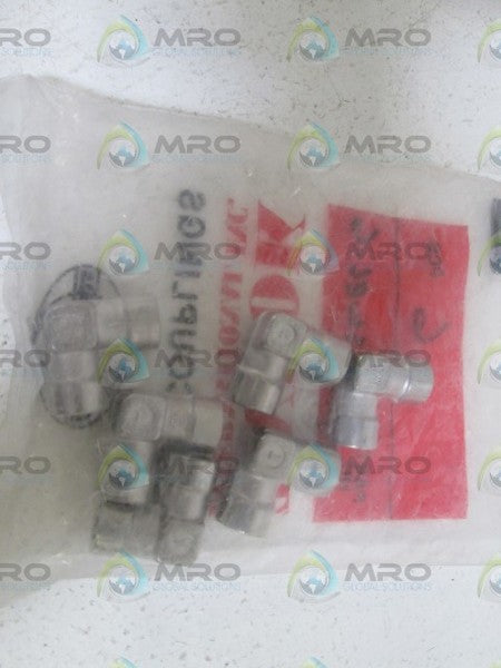 LOT OF 6 TYLOK INTERNATIONAL TUBE COUPLING SS-6-23WEL-6 NSMP