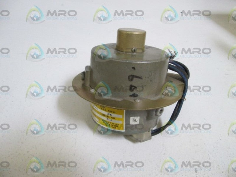 BEC PRESSURE CONTROLS VALVE A902-1Q-0QA7-4  NSNP