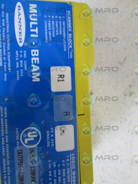 BANNER MULTI-BEAM R1ALM3  UNMP