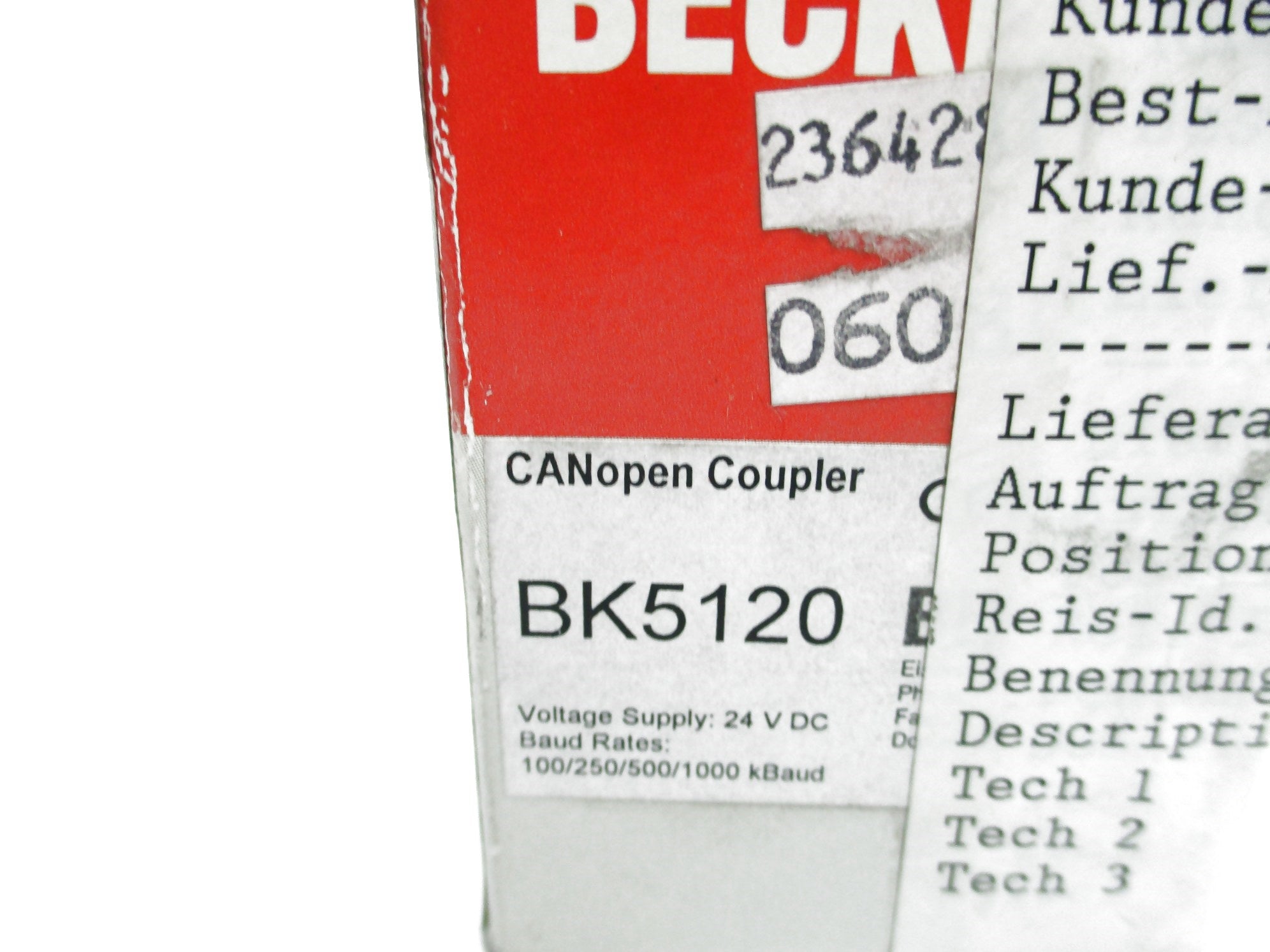 BECKHOFF BK5120 24VDC NSMP
