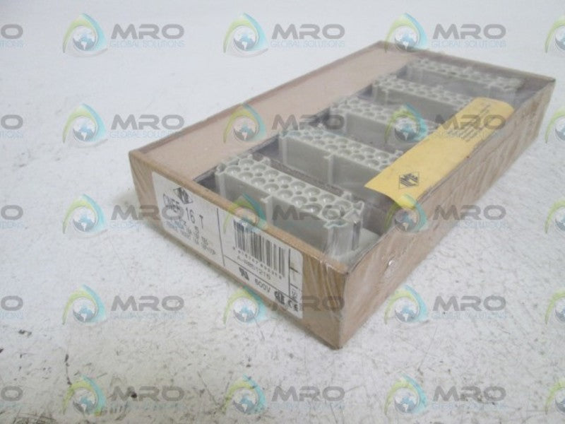 LOT OF 5 ILME FEMALE CONNECTOR CNEF 16 T ORIGINAL PACKAGE