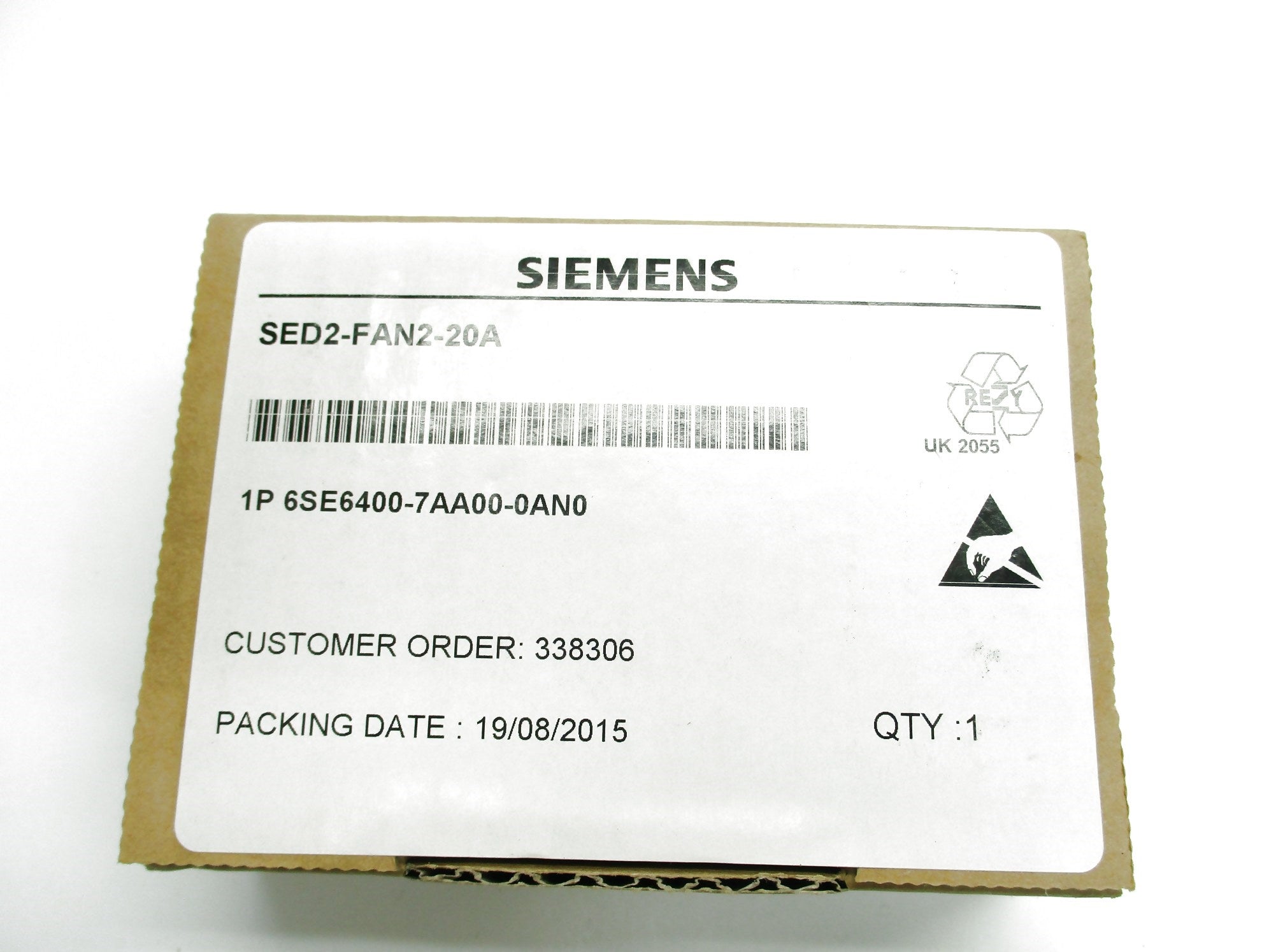 SIEMENS 6SE6400-7AA00-0AN0 24VDC NSMP