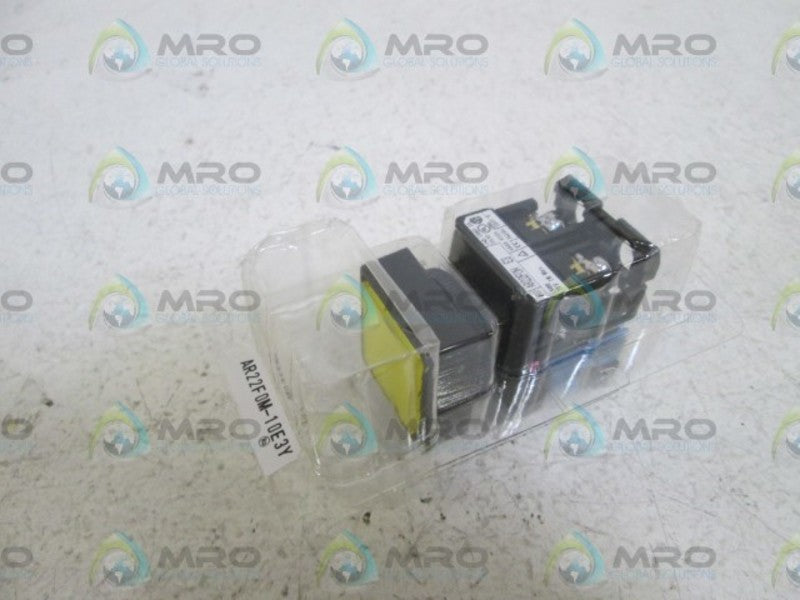 FUJI ELECTRIC PUSHBUTTON (YELLOW) AR22F0M-10E3Y ORIGINAL PACKAGE