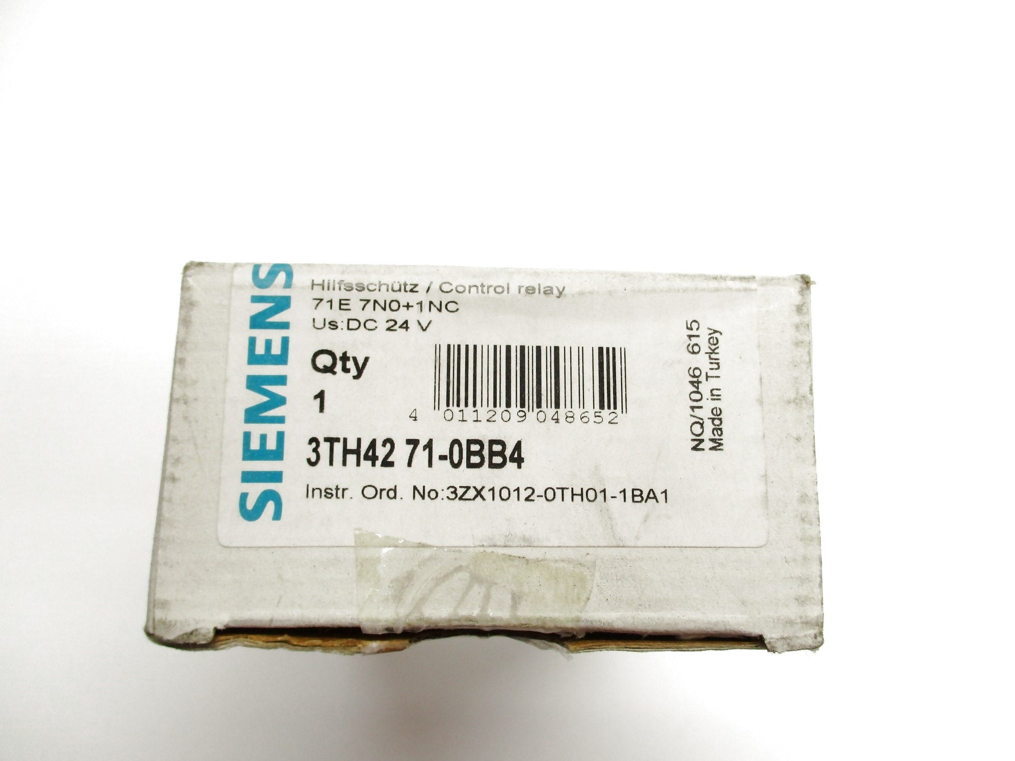 SIEMENS 3TH4271-0BB4 24VDC 16A NSMP