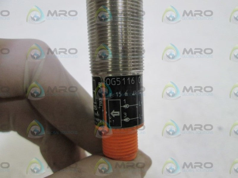 IFM EFECTOR OG5116 THROUGH BEAM SENSOR UNMP