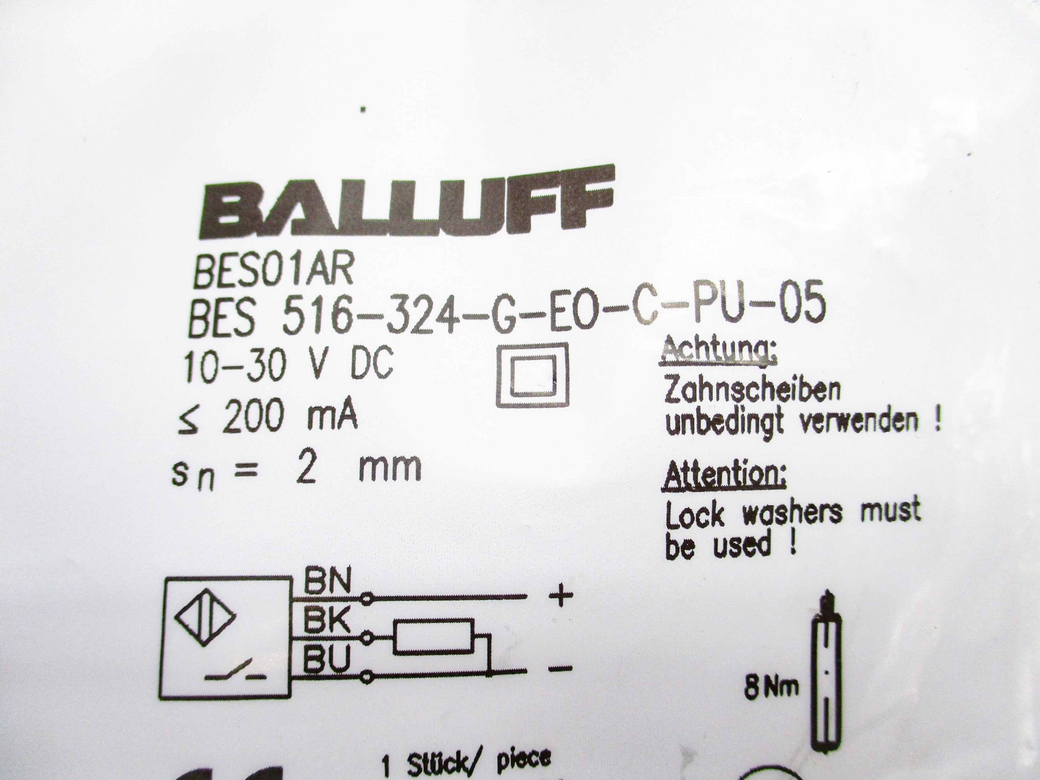 BALLUFF BES516-324-G-EO-C-PU-05 NSMP