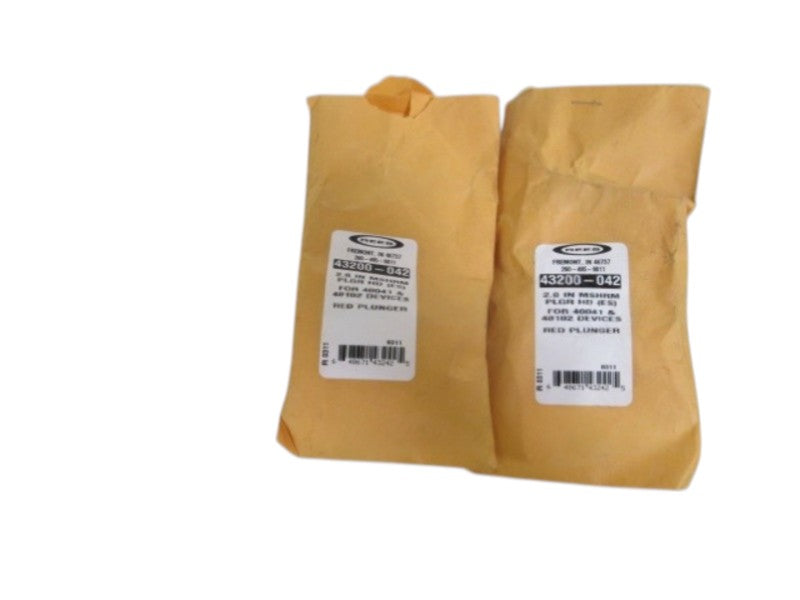LOT OF 2 REES RED PLUNGER 43200-042 NSNP