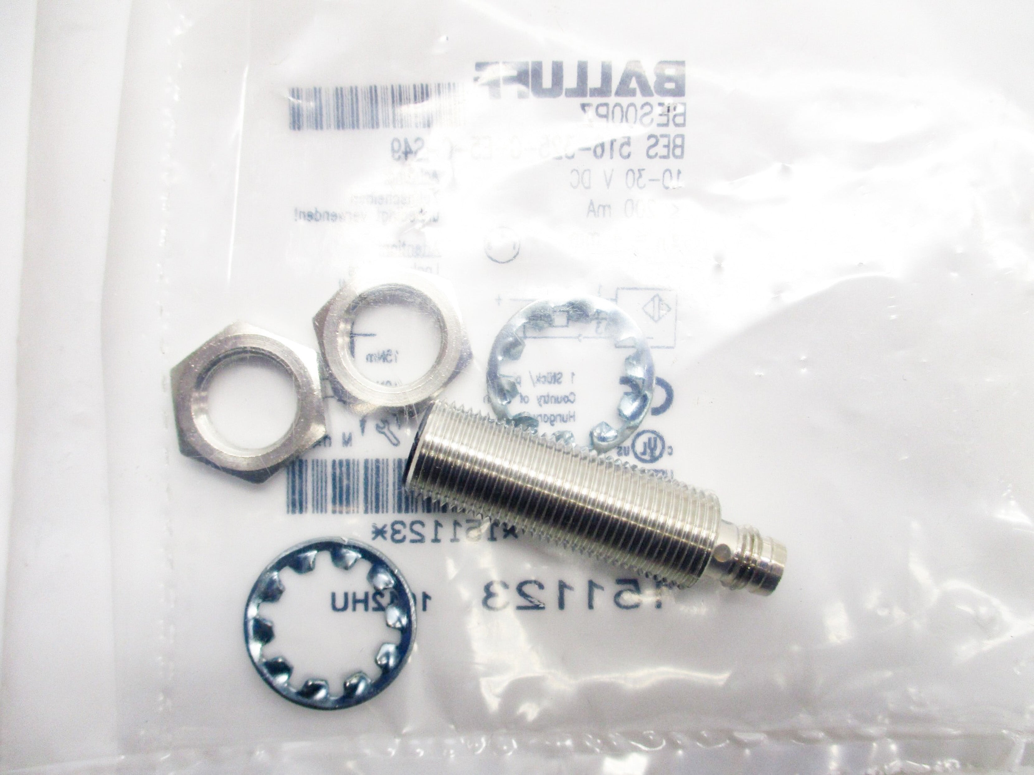 BALLUFF BES516-325-G-E5-C-S49 BES00PZ 10-30VDC NSMP