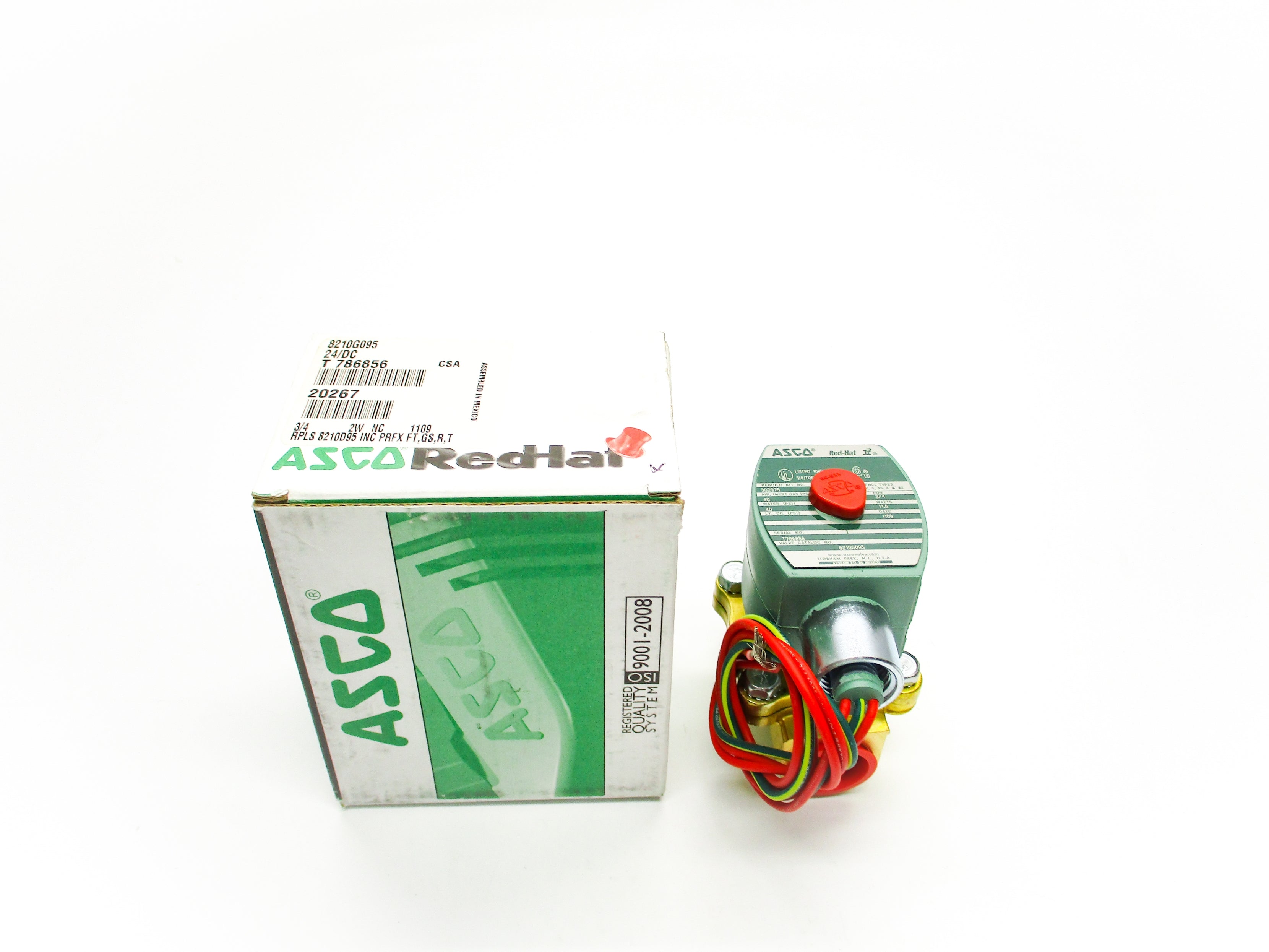 ASCO 8210G095 24VDC 40PSI 3/4" NSMP