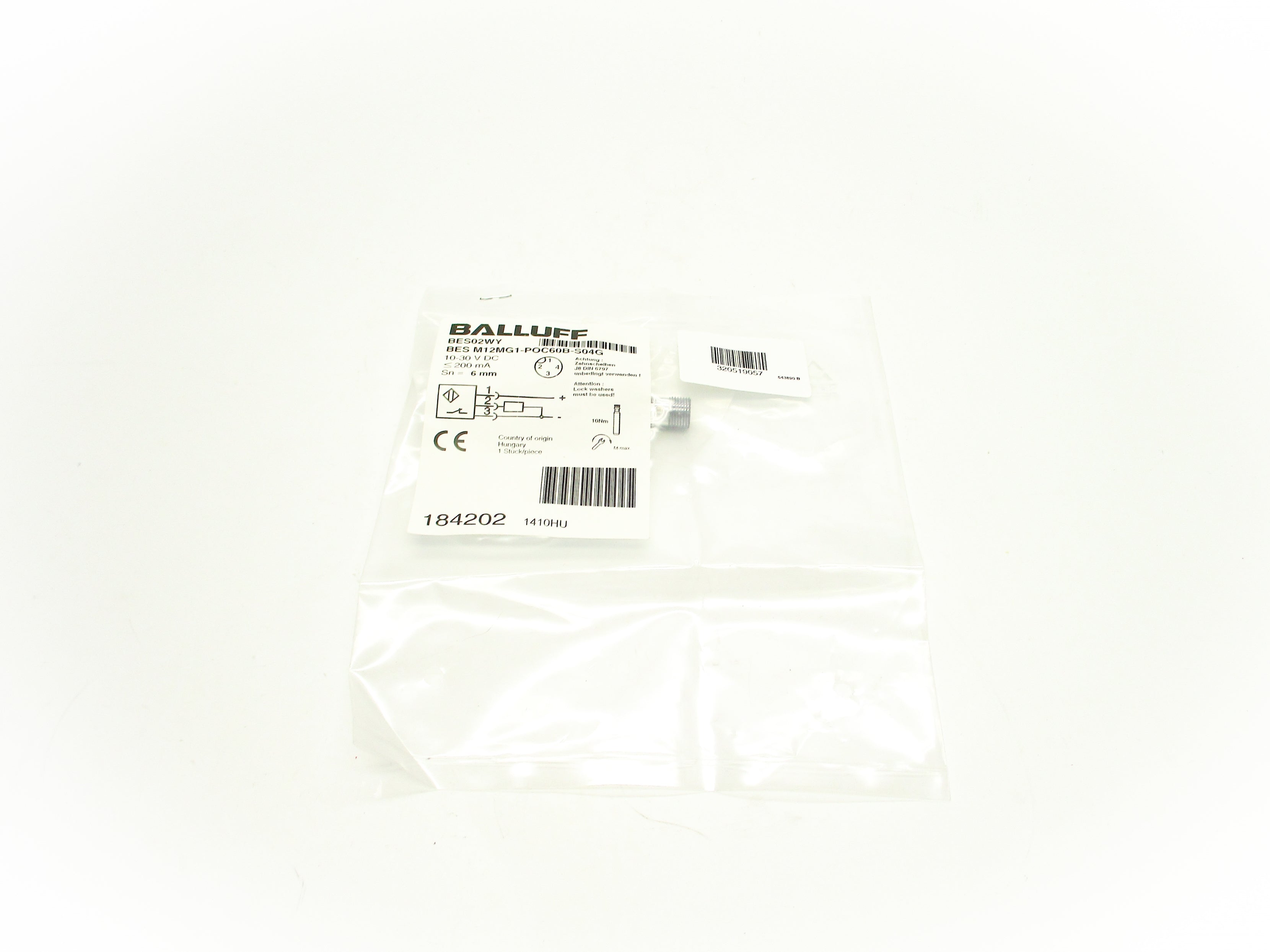 BALLUFF BESM12MG1-POC60B-S04G NSMP
