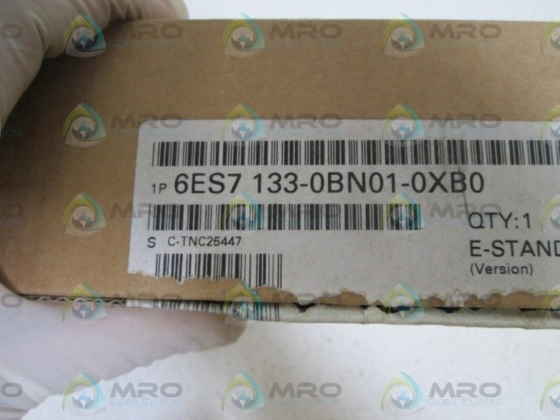 SIEMENS MODULE 6ES7 133-0BN01-0XB0 NSMP